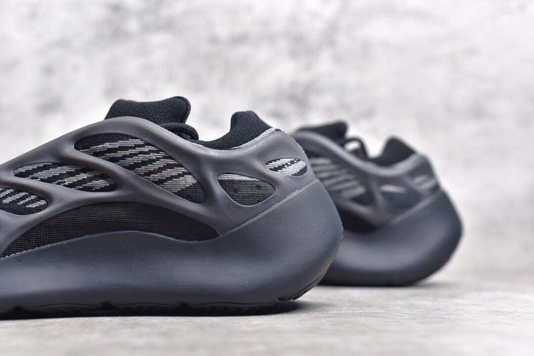 Pk God exclusive yeezy 700 V3 Black retail materials ready to ship